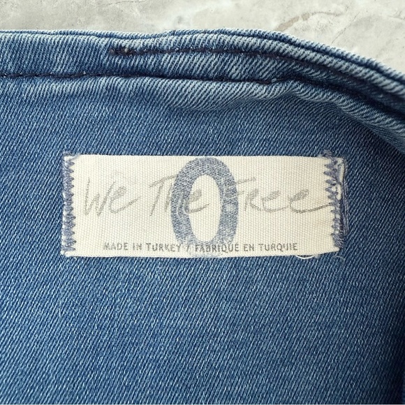 Women’s Free People We The Free Highlands Denim Mini Skirt Size 0 - Picture 12 of 16
